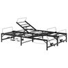 vidaXL Elektro Regulowany Stelaż Ł&oacute;żka Czarny 120 x 200 cm Stal