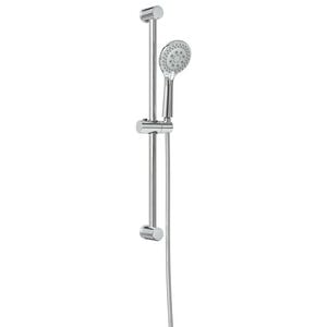 vidaXL Zestaw systemu prysznicowego chromowany 70 cm Stal nierdzewna