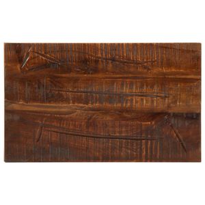 vidaXL Blat stołu, 40x20x3,8 cm, prostokątny, lite drewno z odzysku