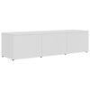 vidaXL Szafka pod TV, biała, 120x34x30 cm, materiał drewnopochodny