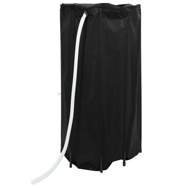 vidaXL Zbiornik na wodę, z kranikiem, składany, 250 L, PVC