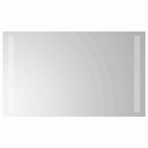 vidaXL Lustro łazienkowe LED przezroczysty 60 x 30 cm szkło hartowane
