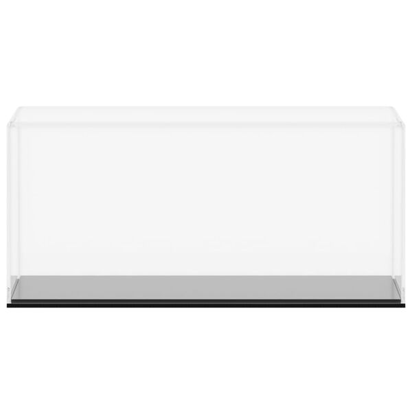 vidaXL Pudełko ekspozycyjne, przezroczyste, 30x15x14 cm, akrylowe