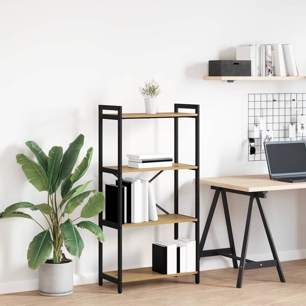 vidaXL P&oacute;łka na książki Dąb rzemieślniczy 60 x 30 x 120 cm