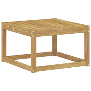 vidaXL Outdoor Hocker Lite Drewno Akacji Biały 59 x 59 x 37 cm