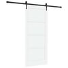 vidaXL Drzwi przesuwne ORKDAL 86 x 198,5 cm Drewno inżynieryjne