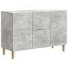 vidaXL Bufet Betonowy szary 89 x 34,5 x 60 cm Drewno inżynieryjne