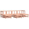 vidaXL 7-cz. zestaw mebli ogrodowych, lite drewno daglezjowe