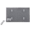 Szary granitowy grzejnik na podczerwień 400 W 80 x 50 x 2,5 cm