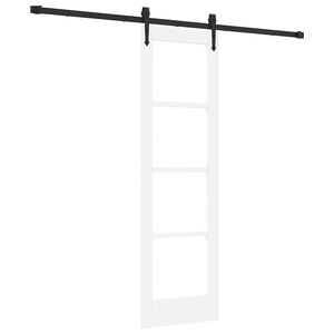 vidaXL Drzwi przesuwne ORKDAL Biały 61 x 198,5 cm