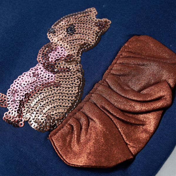 Bluza dziecięca, granatowa, 104