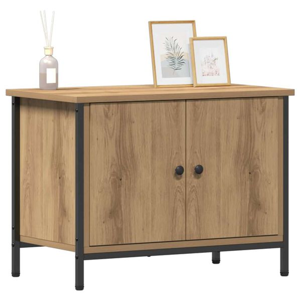 vidaXL Szafka pod telewizor Dąb rzemieślniczy 60 x 35 x 45 cm