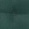 vidaXL Poduszka na plecy Ciemna zieleń 45 x 24 x 50 cm Aksamit