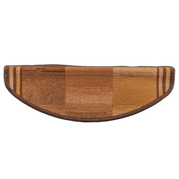 vidaXL Samoprzylepne nakładki na schody, 10 szt., 65x21x4 cm, brązowe