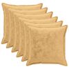 vidaXL Poszewka na poduszkę 6 pcs HOUTEN Ciemnoszary 70 x 70 cm
