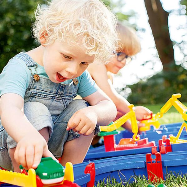 AquaPlay Tor wodny z dużym mostem 1628, 120x105x22 cm