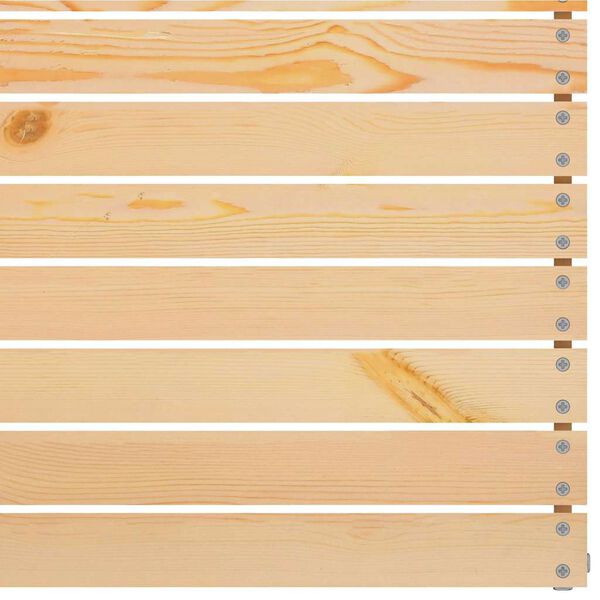 vidaXL Ogrodowa sofa środkowa, lite drewno sosnowe