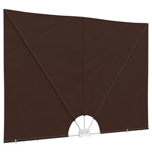 vidaXL Balcony Privacy Screen Prostokątny 240 x 160 cm Poliester