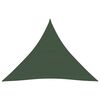 vidaXL Żagiel przeciwsłoneczny, 160 g/m&sup2;, ciemnozielony, 5x5x5 m, HDPE