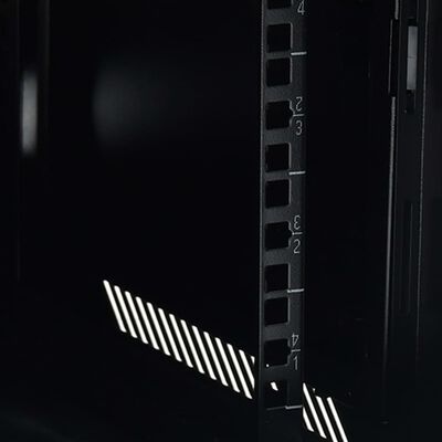 vidaXL Ścienna szafka serwerowa 12U, 19", IP20, 600x600x640 mm
