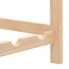 vidaXL Stojak na wino z drewna cedrowego, 57,5 x 28 x 102 cm