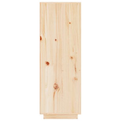 vidaXL Szafka, 60x40x116,5 cm, lite drewno sosnowe