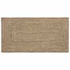 vidaXL Dywan strefowy Naturalny i czarny 100 x 200 cm Juta