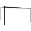 vidaXL Altana 4 x 3,98 x 2,67 m zielony Poliester i Stal