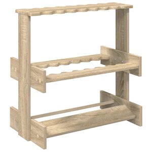 vidaXL Stojak na kij bilardowy Drewno inżynieryjne 60 x 35 x 60 cm