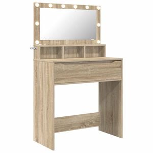 vidaXL Toaletki do sypialni Dąb Sonoma 80 x 39,6 x 135 cm