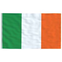 vidaXL Flaga Irlandii, 90x150 cm