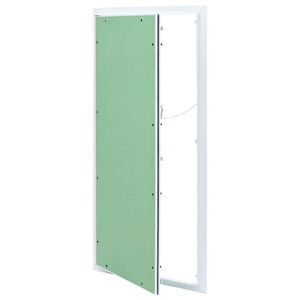 vidaXL Panel dostępu Zielony i Srebrny 45 x 85 cm