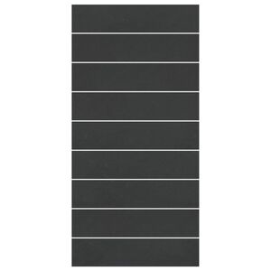 vidaXL Podkładka pod Basen Z regulacją Czarny 999 x 500 x 0,1 cm