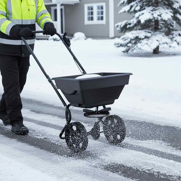 vidaXL Rozpylacz Czarny 47 x 82 x 75 cm PVC i stal