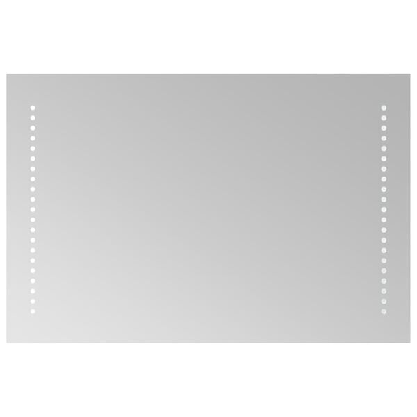 vidaXL Lustro łazienkowe z LED, 40x60 cm