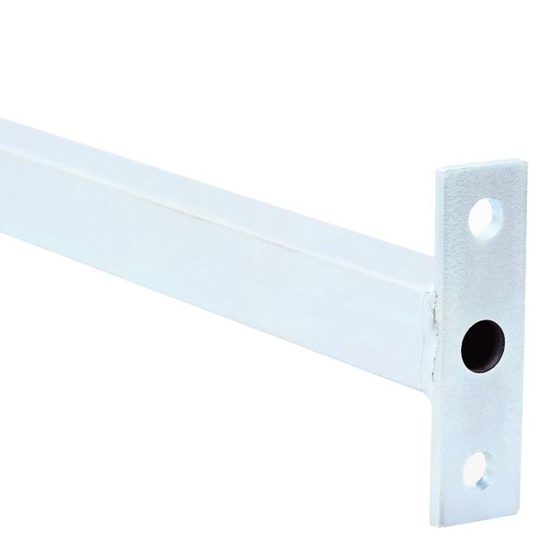 vidaXL Regulowany zabezpieczenie okienne 6 pcs Srebrny Stal