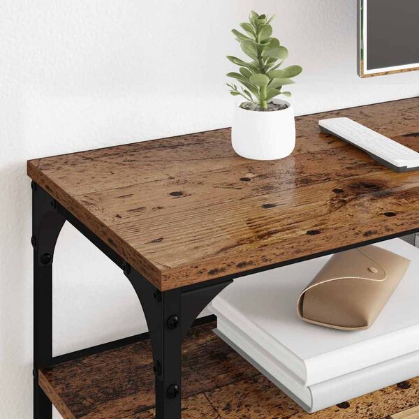 vidaXL Szafka pod telewizor Stare drewno 160 x 30 x 50 cm