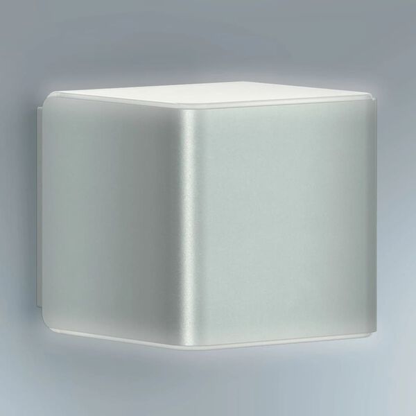 Steinel Lampa zewnętrzna z czujnikiem L 840 LED IHF, srebrna, 055547