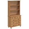 vidaXL Klatka ASKIM Wosk miodowy 91 x 40 x 184 cm Lite drewno sosnowe