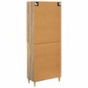 vidaXL Highboard Dąb rzemieślniczy 69,5 x 34 x 180 cm