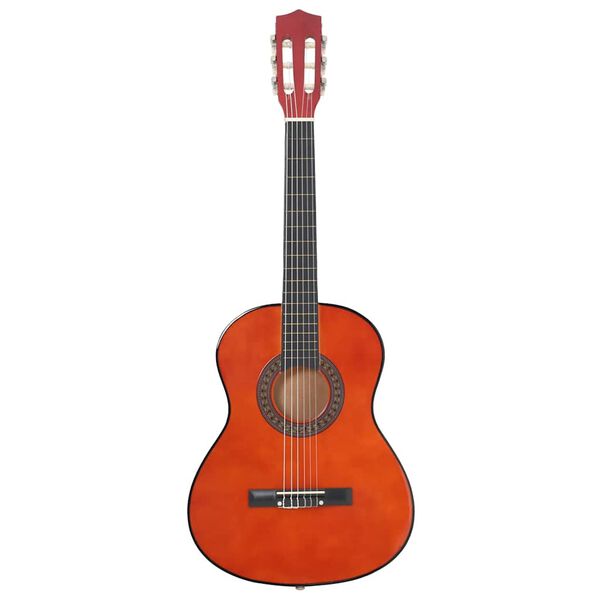 vidaXL 8-cz. zestaw do nauki gry na gitarze klasycznej, 3/4, 36"