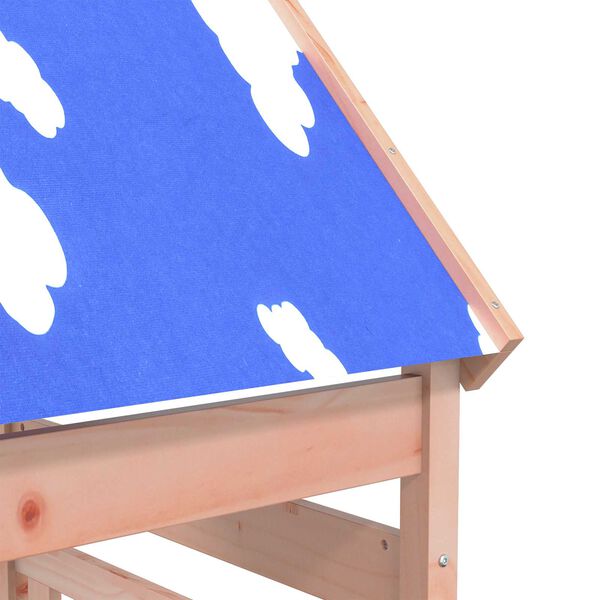 vidaXL Wieża zabaw Brązowy 52,5 x 85 x 265 cm Drewno Douglas lite