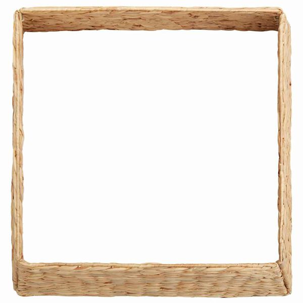 vidaXL Kołnierz do Choinki Brązowy 50 x 50 x 25 cm Hiacynt wodny