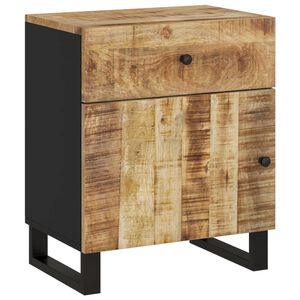 vidaXL Szafka nocna, 50x33x60 cm, lite drewno mango