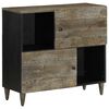 vidaXL Komoda 80x33x75 cm Drewno lite Mango