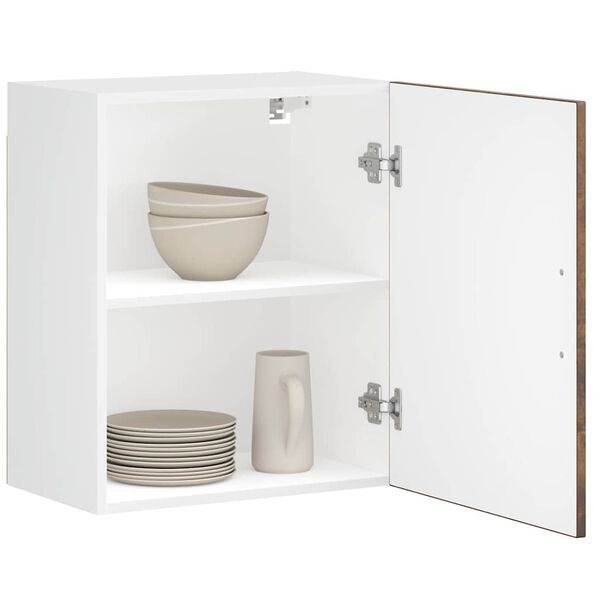 vidaXL Szafki kuchenne ścienne 2 szt. Porto Dąb wędzony Drewno klejone