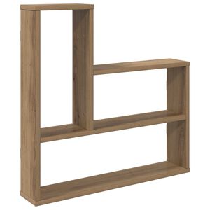 vidaXL P&oacute;łka ścienna Dąb artisan 60 x 11 x 60 cm Drewno inżynieryjne
