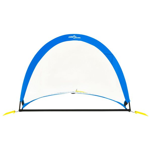 vidaXL Bramki do treningu piłkarskiego, 2 szt., 119x82x84,5 cm