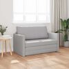 vidaXL Sofa Bed 110cm Szary chmur tkanina