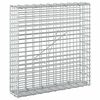 vidaXL Gabion z drutu 3,5 mm i siatką 5x2,5 cm 50x10x50 cm